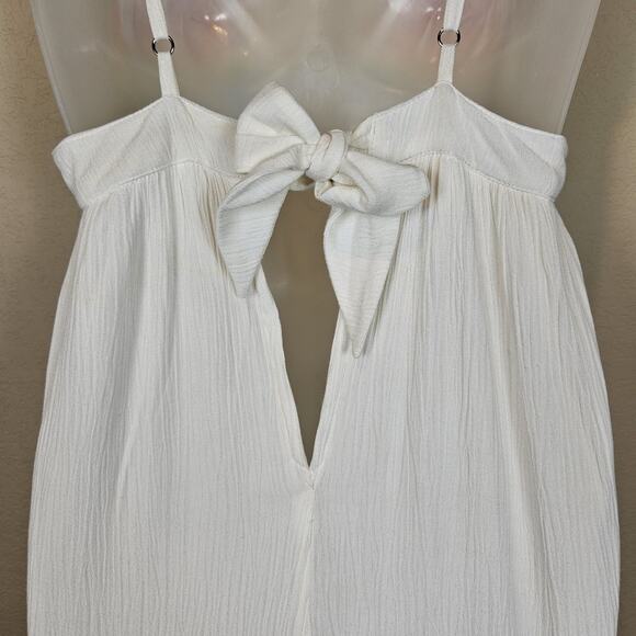 Mara Hoffman Cover Up Maxi Sundress Revolve Prismatic Crochet White Boho Size S - Picture 12 of 16